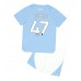 Manchester City Phil Foden #47 Dětské Oblečení Domácí Dres 2023-24 Krátkým Rukávem (+ trenýrky)